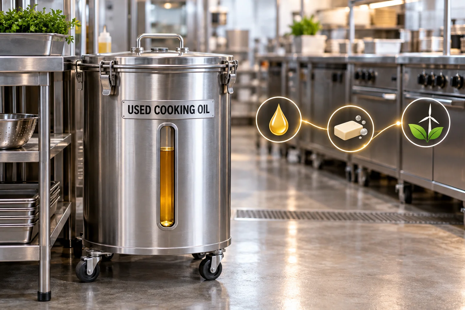 used cooking oil and its uses